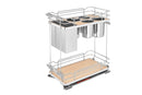 REV A SHELF : Two-Tier Knife Block Pullout Organizers w/ Soft-Close