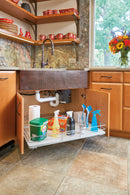 REV A SHELF : Solid Surface Pullout Organizer Shelf w/ Soft-Close