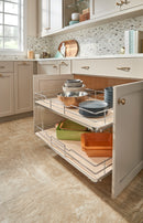 REV A SHELF : Solid Surface Pullout Organizer Shelf w/ Soft-Close