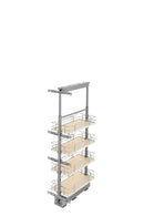 REV A SHELF : Adjustable Solid Surface Pantry System for Tall Pantry Cabinets