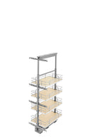 REV A SHELF : Adjustable Solid Surface Pantry System for Tall Pantry Cabinets