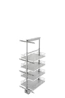 REV A SHELF : Adjustable Solid Surface Pantry System for Tall Pantry Cabinets