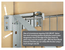 REV A SHELF : Door-Mount Extender Brackets for Rev-A-Shelf® 5349 Series Waste Containers