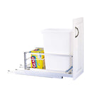 REV A SHELF : Aluminum Pullout Waste Container w/ Soft-Close
