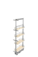 REV A SHELF : Adjustable Solid Surface Pantry System for Tall Pantry Cabinets