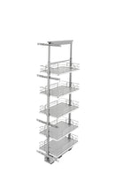 REV A SHELF : Adjustable Solid Surface Pantry System for Tall Pantry Cabinets