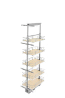 REV A SHELF : Adjustable Solid Surface Pantry System for Tall Pantry Cabinets
