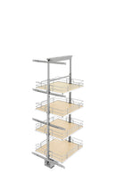 REV A SHELF : Adjustable Solid Surface Pantry System for Tall Pantry Cabinets