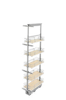 REV A SHELF : Adjustable Solid Surface Pantry System for Tall Pantry Cabinets