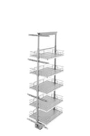 REV A SHELF : Adjustable Solid Surface Pantry System for Tall Pantry Cabinets