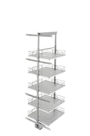 REV A SHELF : Adjustable Solid Surface Pantry System for Tall Pantry Cabinets