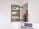 REV A SHELF : Steel Wall/Door Mount Spice Rack Organizer