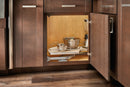 REV A SHELF : Contemporary Cloud Blind Corner Organizer for Left Opening/Blind Right Cabinet