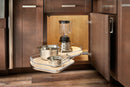 REV A SHELF : Contemporary Cloud Blind Corner Organizer for Left Opening/Blind Right Cabinet