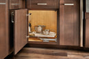 REV A SHELF : Contemporary Cloud Blind Corner Organizer for Right Opening/Blind Left Cabinet