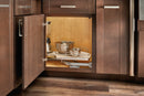 REV A SHELF : Contemporary Cloud Blind Corner Organizer for Right Opening/Blind Left Cabinet
