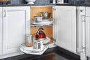 REV A SHELF : Contemporary Cloud 2-Shelf Blind Corner Organizer for Left Opening/Blind Right Cabinet