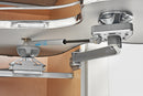 REV A SHELF : Contemporary Cloud 2-Shelf Blind Corner Organizer for Right Opening/Blind Left Cabinet