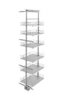 REV A SHELF : Adjustable Solid Surface Pantry System for Tall Pantry Cabinets