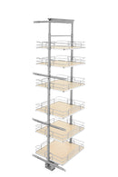 REV A SHELF : Adjustable Solid Surface Pantry System for Tall Pantry Cabinets