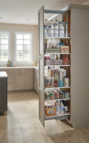 REV A SHELF : Adjustable Solid Surface Pantry System for Tall Pantry Cabinets