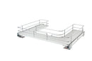REV A SHELF : Solid Surface U-Shape Pullout Organizer for Sink Base Cabinets w/ Soft-Close