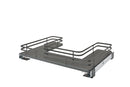 REV A SHELF : Solid Surface U-Shape Pullout Organizer for Sink Base Cabinets w/ Soft-Close