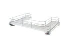 REV A SHELF : Solid Surface U-Shape Pullout Organizer for Sink Base Cabinets w/ Soft-Close