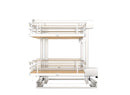 REV A SHELF : Maple Two-Tier Elite Optimizer w/ Soft-Close Slides for 15" Blind Corner Cabinet Openings