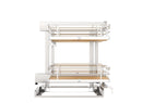 REV A SHELF : Maple Two-Tier Elite Optimizer w/ Soft-Close Slides for 15" Blind Corner Cabinet Openings