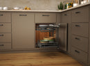 REV A SHELF : Orion Gray Two-Tier Elite Optimizer w/ Soft-Close Slides for 18" Blind Corner Cabinet Openings