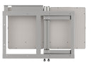 REV A SHELF : Gray Two-Tier Elite Optimizer w/ Soft-Close Slides for 18" Blind Corner Cabinet Openings