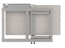 REV A SHELF : Gray Three-Tier Elite Optimizer w/ Soft-Close Slides for 18" Blind Corner Cabinet Openings