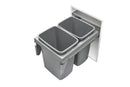 REV A SHELF : Steel Top Mount Pullout Waste Container
