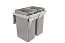 REV A SHELF : Steel Top Mount Pullout Waste Container