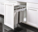 REV A SHELF : Steel Top Mount Pullout Waste Container