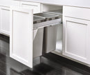 REV A SHELF : Steel Top Mount Pullout Waste Container