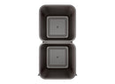 REV A SHELF : Steel Bottom Mount Double Pullout Waste Container w/ Soft-Close