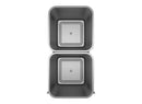 REV A SHELF : Steel Bottom Mount Double Pullout Waste Container w/ Soft-Close