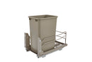 REV A SHELF : Steel Bottom Mount Pullout Waste Container w/ Soft-Close