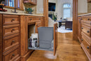 REV A SHELF : Steel Bottom Mount Pullout Waste Container w/ Soft-Close