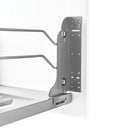 REV A SHELF : Steel Bottom Mount Pullout Waste Container w/ Soft-Close