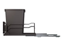 REV A SHELF : Steel Bottom Mount Pullout Waste Container w/ Soft-Close