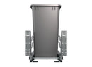 REV A SHELF : Steel Bottom Mount Pullout Waste Container w/ Soft-Close
