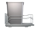 REV A SHELF : Steel Bottom Mount Pullout Waste Container w/ Soft-Close
