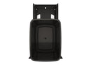 REV A SHELF : Steel Single Black 35 Qt. Bottom Mount Pullout Waste Container w/ Soft-Close for 15" Base Cabinets