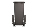 REV A SHELF : Steel Bottom Mount Pullout Waste Container for Full-Height Cabinets w/ Soft-Close