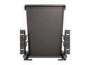 REV A SHELF : Steel Bottom Mount Double Pullout Waste Container w/ Soft-Close