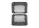 REV A SHELF : Steel Bottom Mount Double Pullout Waste Container w/ Soft-Close