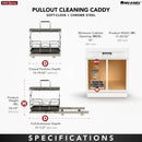 REV A SHELF : Undersink Cleaning Caddy